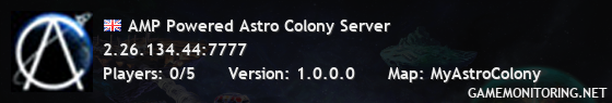 AMP Powered Astro Colony Server