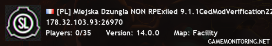 [PL] Miejska Dzungla NON RPExiled 9.0.1CedModVerification22274