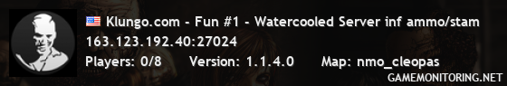 Klungo.com - Fun #1 - Watercooled Server inf ammo/stam