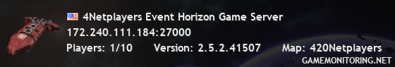 4Netplayers Event Horizon Game Server