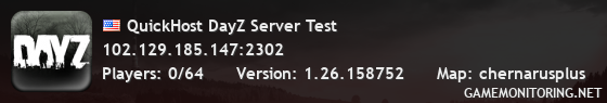 QuickHost DayZ Server Test