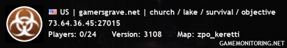 US | gamersgrave.net | church / lake / survival / objective