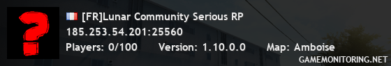 [FR]Lunar Community Serious RP