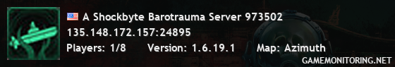 A Shockbyte Barotrauma Server 973502