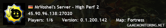 MrVoshel's Server - High Perf 2