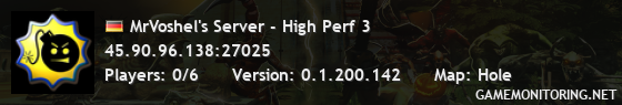 MrVoshel's Server - High Perf 3