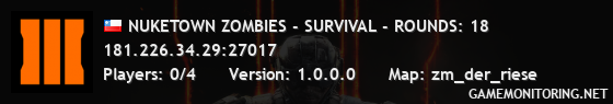 NUKETOWN ZOMBIES - SURVIVAL - ROUNDS: 18