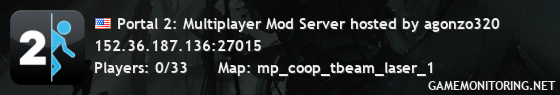 Portal 2: Multiplayer Mod Server hosted by agonzo320