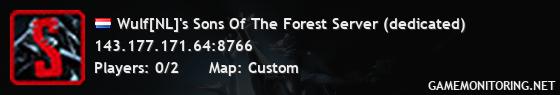 Wulf[NL]'s Sons Of The Forest Server (dedicated)