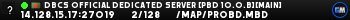 DBCS OFFICIAL DEDICATED SERVER [PBD 10.0.B][Main]