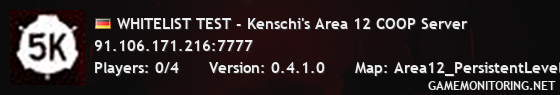 WHITELIST TEST - Kenschi's Area 12 COOP Server