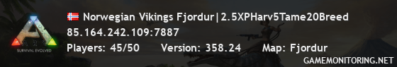 Norwegian Vikings Fjordur|2.5XPHarv5Tame20Breed