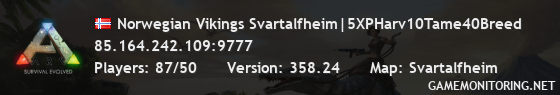 Norwegian Vikings Svartalfheim|5XPHarv10Tame40Breed