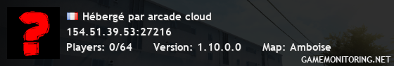 Hébergé par arcade cloud