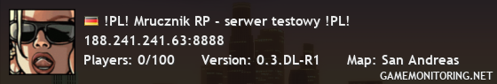 !PL! Mrucznik RP - serwer testowy !PL!