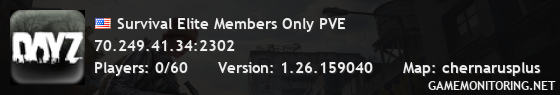 Survival Elite Members Only PVE