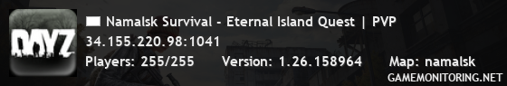 Namalsk Survival - Eternal Island Quest | PVP