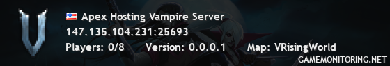 Apex Hosting Vampire Server