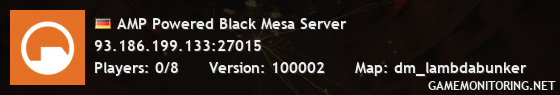 AMP Powered Black Mesa Server