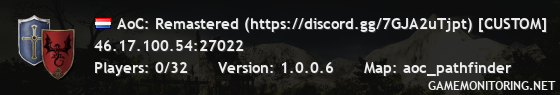 AoC: Remastered (https://discord.gg/7GJA2uTjpt) [CUSTOM]