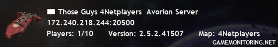 Those Guys 4Netplayers  Avorion Server