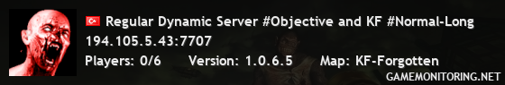 Regular Dynamic Server #Objective and KF #Normal-Long