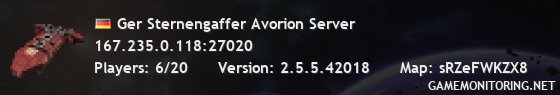 Ger Sternengaffer Avorion Server