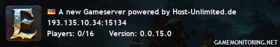 A new Gameserver powered by Host-Unlimited.de