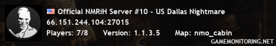 Official NMRiH Server #10 - US Dallas Nightmare