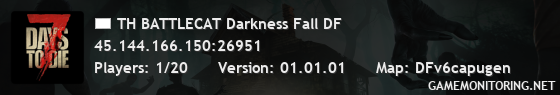 TH BATTLECAT Darkness Fall DF