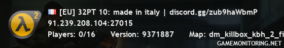 [EU] 32PT 10: made in italy | discord.gg/zub9haWbmP