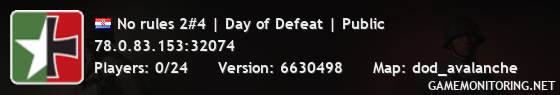 No rules 2#4 | Day of Defeat | Public