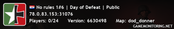 No rules 1#6 | Day of Defeat | Public