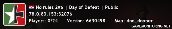 No rules 2#6 | Day of Defeat | Public