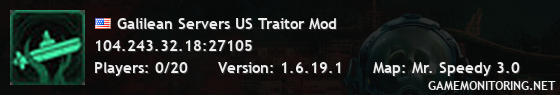 Galilean Servers US Traitor Mod