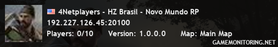 4Netplayers - HZ Brasil - Novo Mundo RP