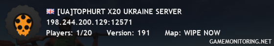 [UA]TOPHURT X20 UKRAINE SERVER