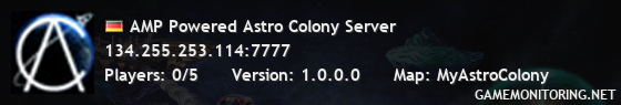 AMP Powered Astro Colony Server