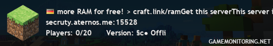 AD: Only pay to play: craft.link/eaThis server is offline.