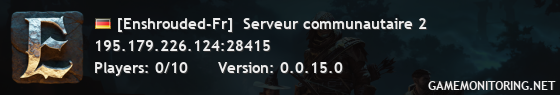 [Enshrouded-Fr]  Serveur communautaire 2