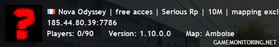 Nova Odyssey | free acces | Serious Rp | 10 000 € | mapping e