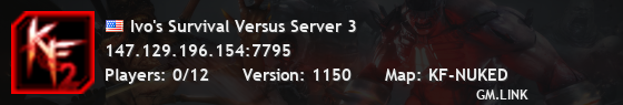 Ivo's Survival Versus Server 3