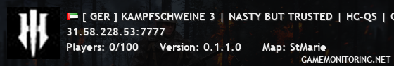 [ GER ] KAMPFSCHWEINE 3 | NASTY BUT TRUSTED | HC-QS | OINK