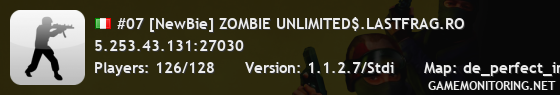 #07 [NewBie] ZOMBIE UNLIMITED$.LASTFRAG.RO