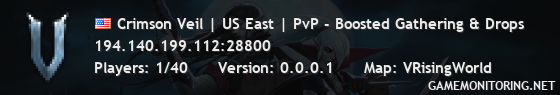 Crimson Veil | US East | PvP - Boosted Gathering & Drops