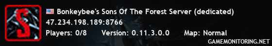 Bonkeybee's Sons Of The Forest Server (dedicated)