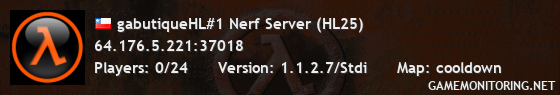 gabutiqueHL#1 Nerf Server (HL25)