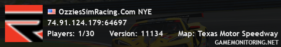 OzziesSimRacing.Com NYE