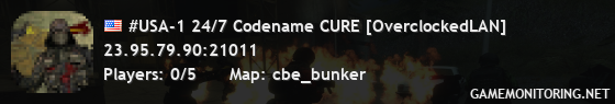 #USA-1 24/7 Codename CURE [OverclockedLAN]