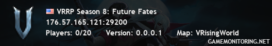 VRRP Season 8: Future Fates